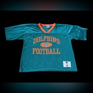 Miami Dolphins NFL Football Team Official Practice Starter Jersey 48 Large